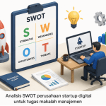 Analisis SWOT perusahaan startup digital untuk tugas makalah manajemen