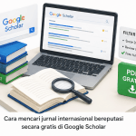 Cara mencari jurnal internasional bereputasi secara gratis di Google Scholar