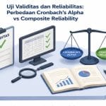 Uji Validitas dan Reliabilitas: Perbedaan Cronbach’s Alpha vs Composite Reliability.