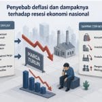 Penyebab deflasi dan dampaknya terhadap resesi ekonomi nasional
