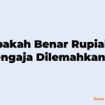 Rupiah sengaja dilemahkan