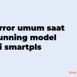 error umum saat running model di smartpls