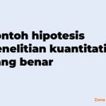 contoh hipotesis penelitian kuantitatif yang benar