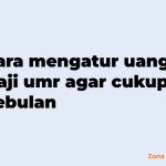 Cara mengatur uang gaji umr agar cukup sebulan